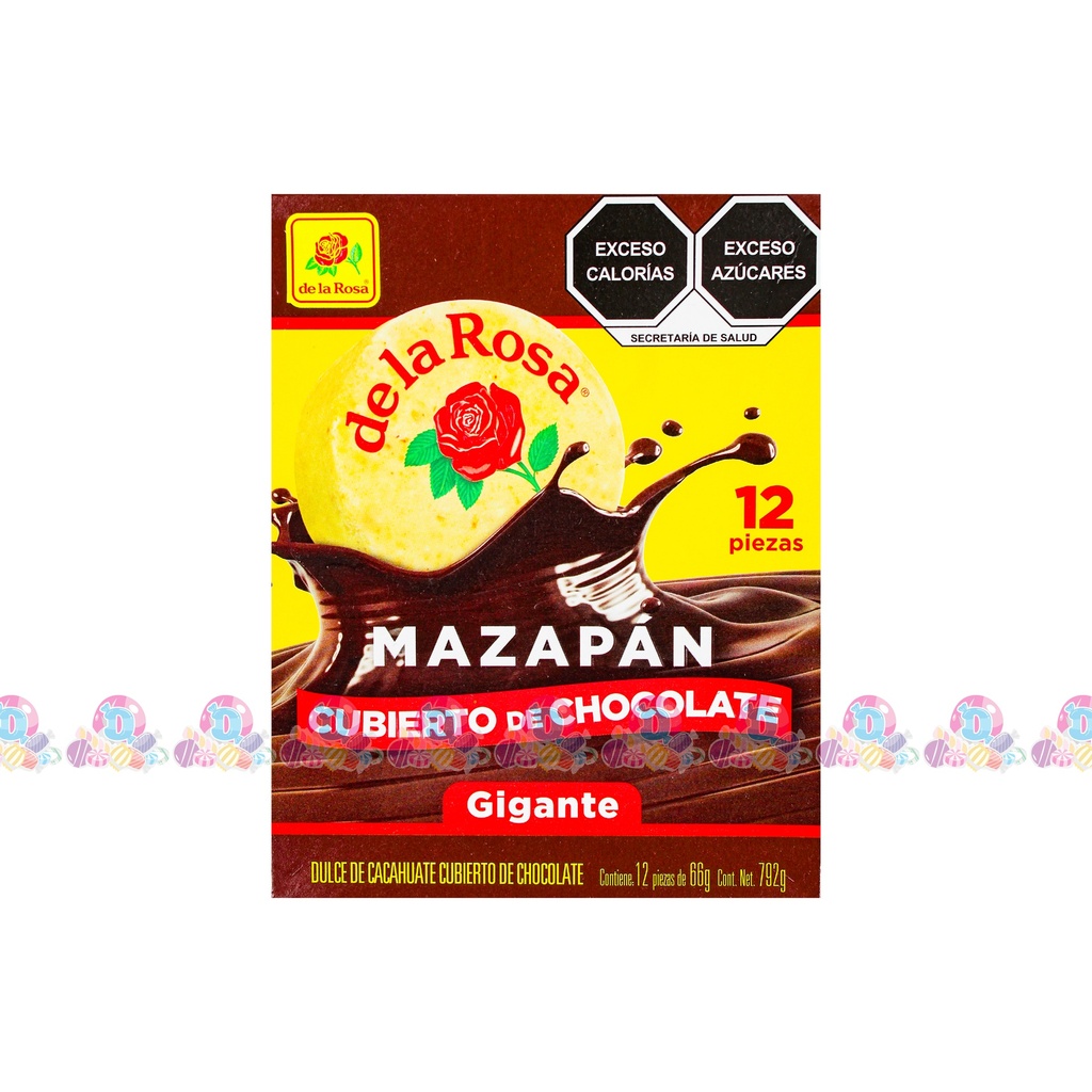 DLR MAZAPAN CHOC GIGANTE 60g 12s