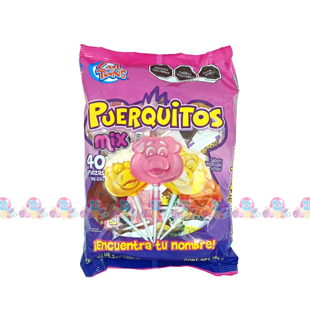 COOL PLT PUERQUITOS MIX 14g 40s