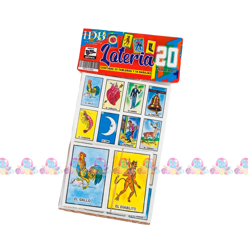 PAKO LOTERIA 20TAB 54BAR 1s