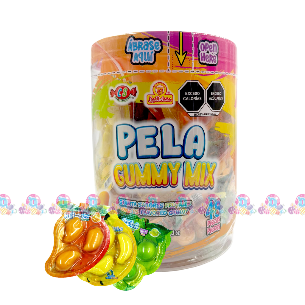 DELI PELA GUMMY MIX 12g 48s