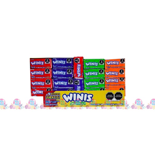 [162044] WINIS T4 MINI ORIG FRUTAL 10.2g 36s