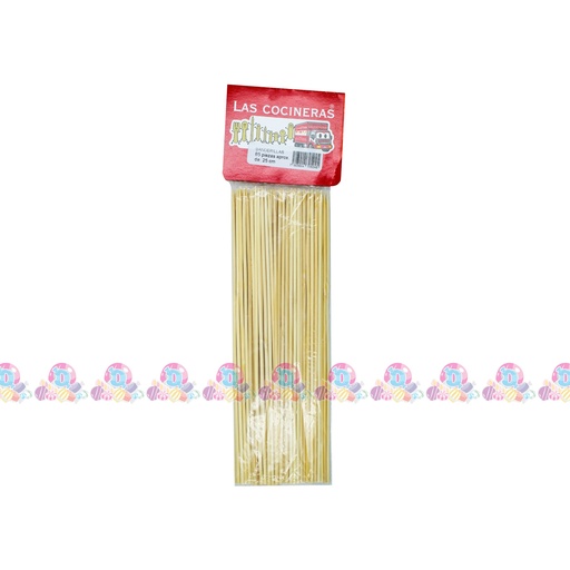 [015005] COCINERA BANDERILLA BAMBU 25cm 85s