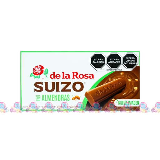 [045076] DLR CHOC SUIZO ALMENDRA 18g 16s