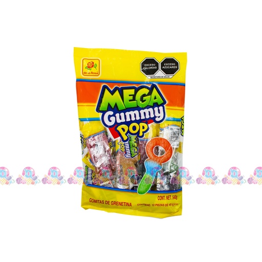 [045085] DLR GOMA MEGA GUMMY POP 40g 12s