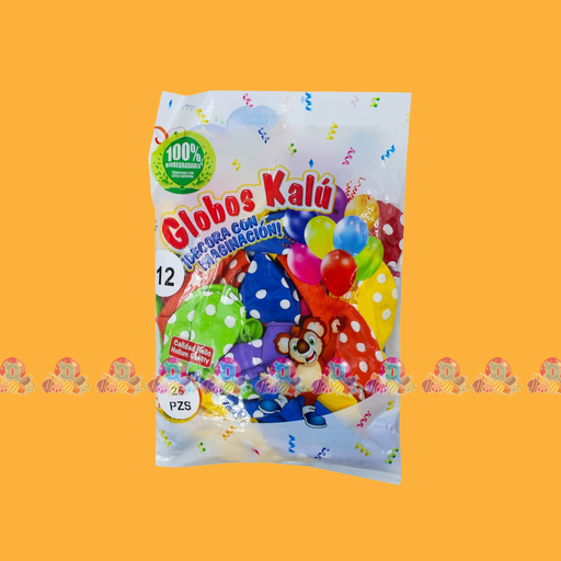 SD KALU GLOBO IMPRESO 12 VM 25s