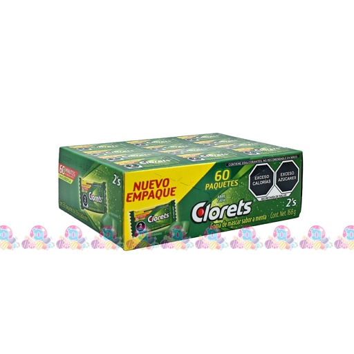 [001010] ADAMS CLORETS 2S 2.8g 60s