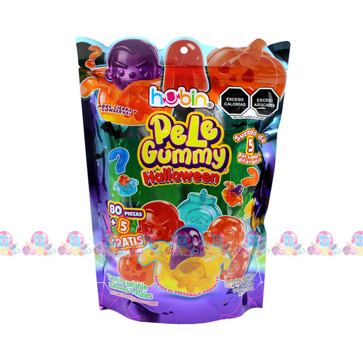 [073052] HUBIN BLS PELE GUMMY HALLOWEEN 5g 80+5s